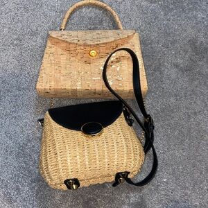 Bundle 2 small crossbody vacation purses